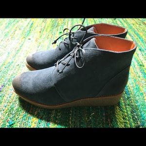 Rebecca Minkoff Blue Suede Chukka Boots